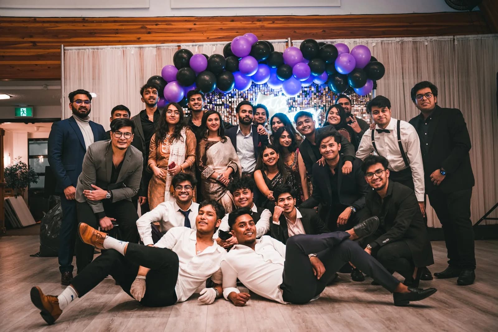 BSS members gathered for a group photo at a past celebration